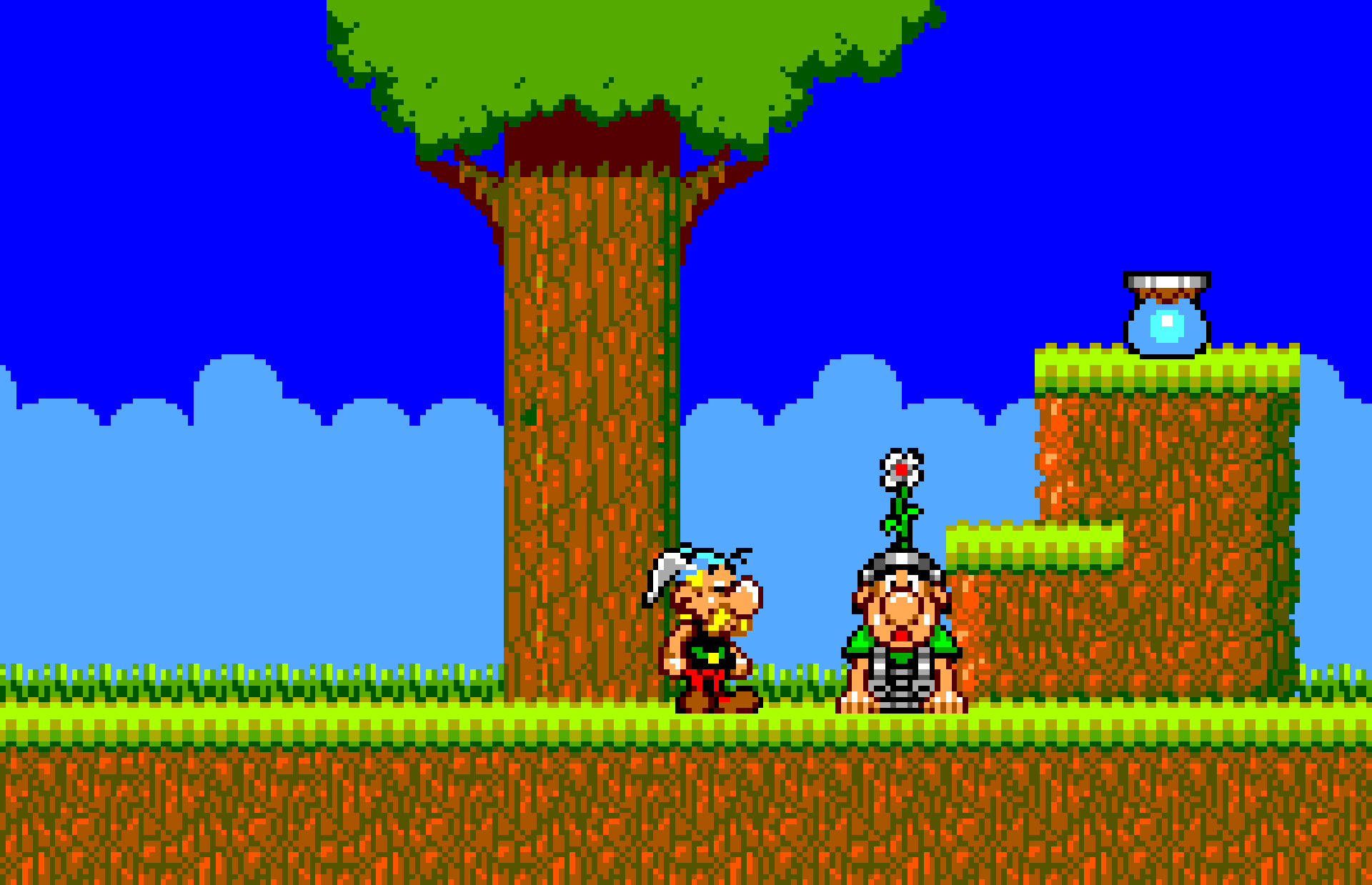 Asterix (i eske) - Sega master system spill