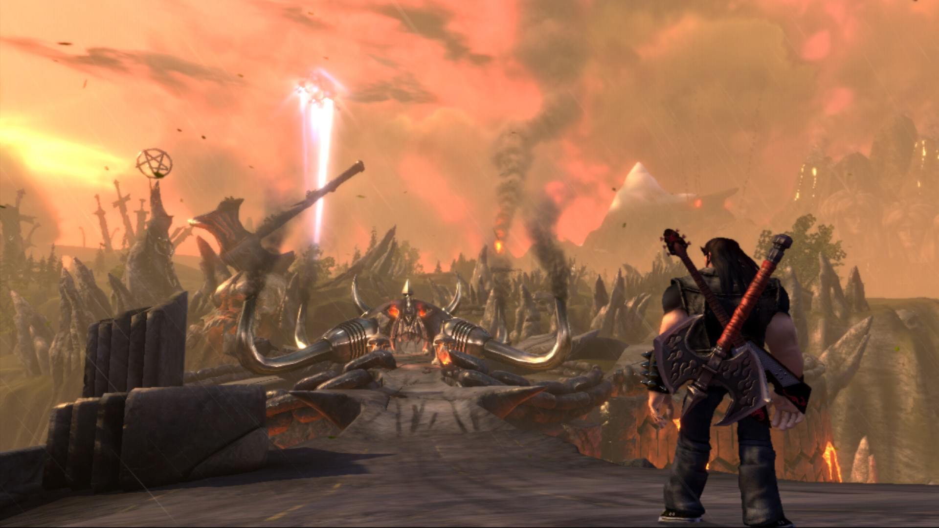 Gameplay-bilde fra Brütal legend - Xbox 360 spill