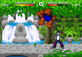 Brutal - Paws of fury (komplett i eske) - Sega mega drive spill