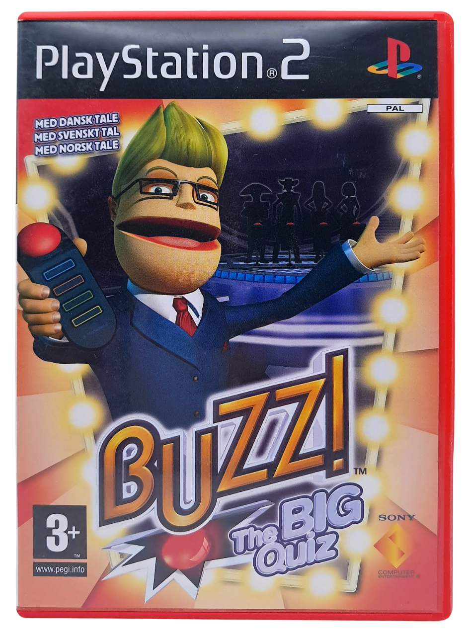 Buzz: The big Quiz - Playstation 2 spill (PS2)