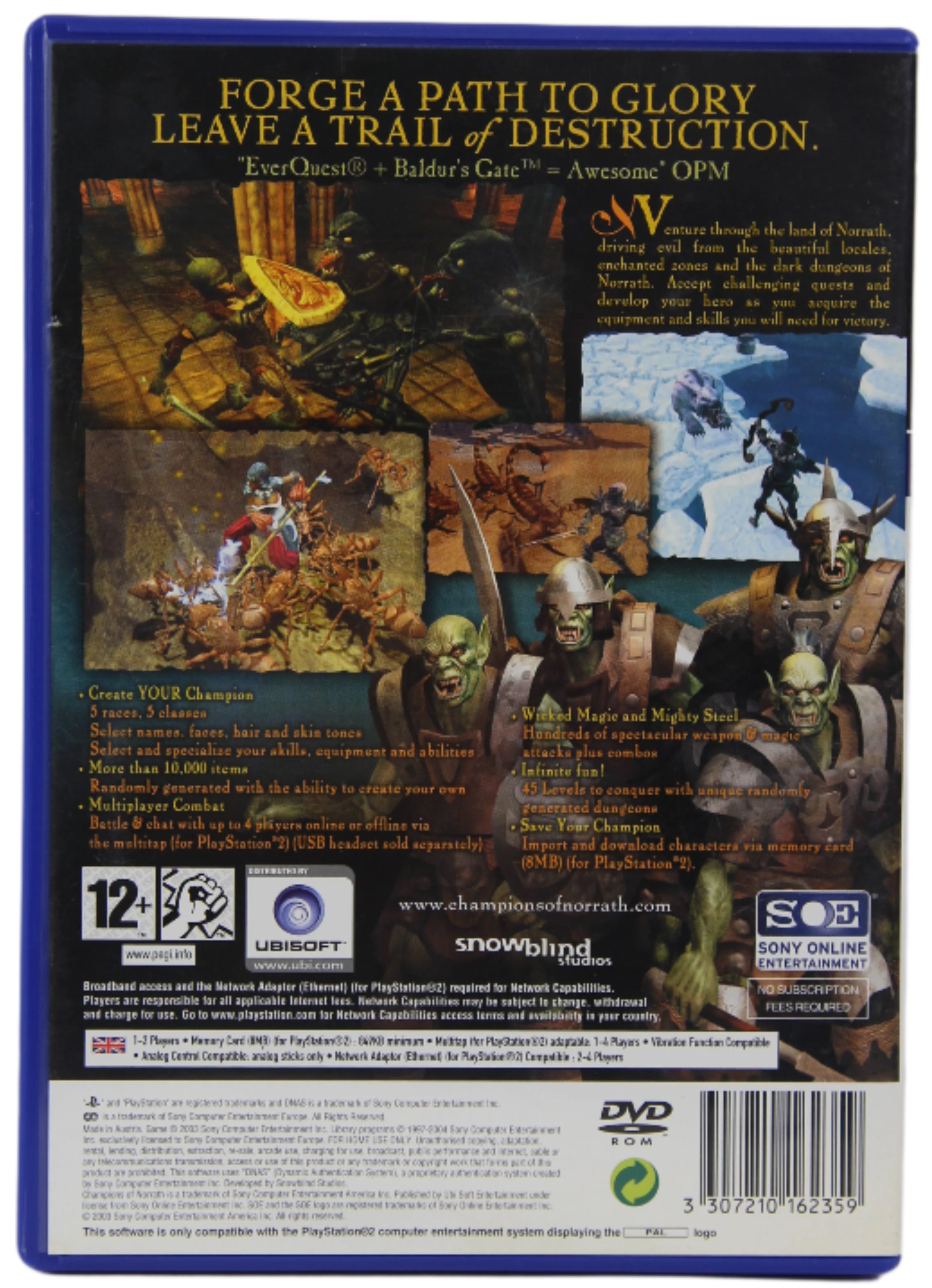 Bilde av Champions Of Norrath Playstation 2 Spill Ps2