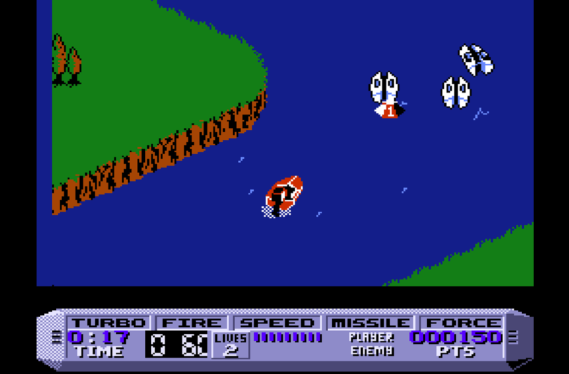 Cobra triangle (EEC) - Nintendo entertainment system spill (NES)