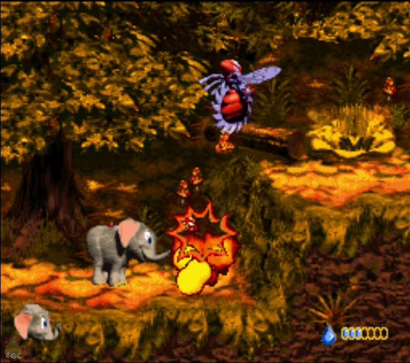 Donkey kong country 3 (Signert av Kevin Bayliss og David Wise) - Super nintendo entertainment system spill (snes)