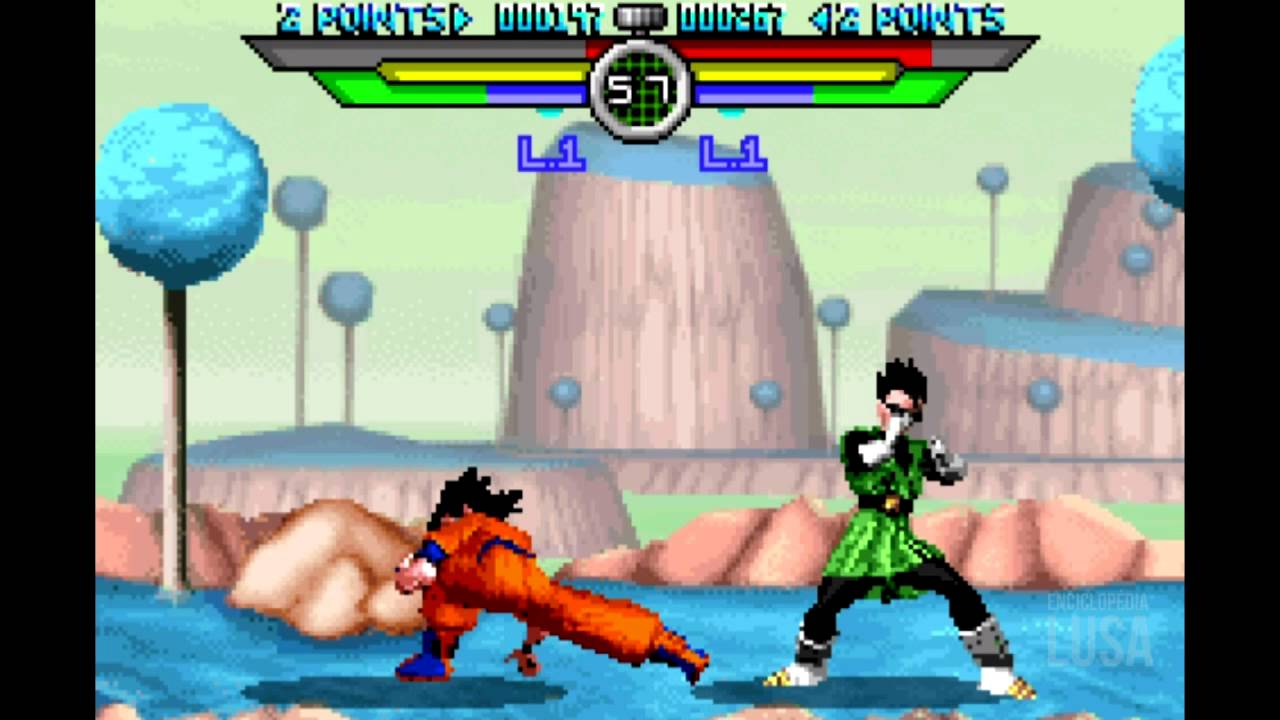 Dragon Ball Z - Taiketsu - Nintendo Gameboy advance spill (GBA)