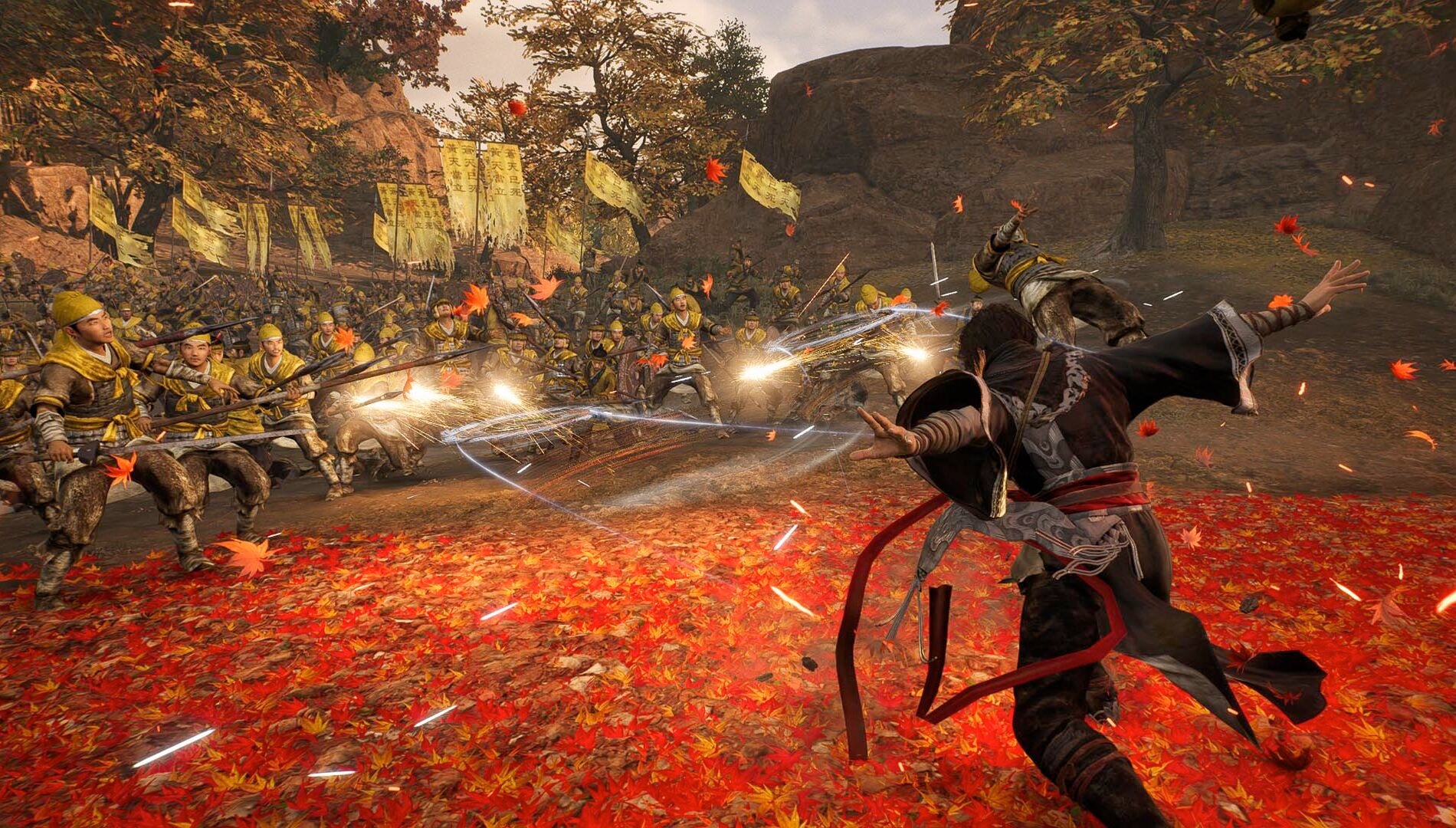 Gameplay-bilde fra Dynasty Warriors 5 - Empires – Xbox 360 spill