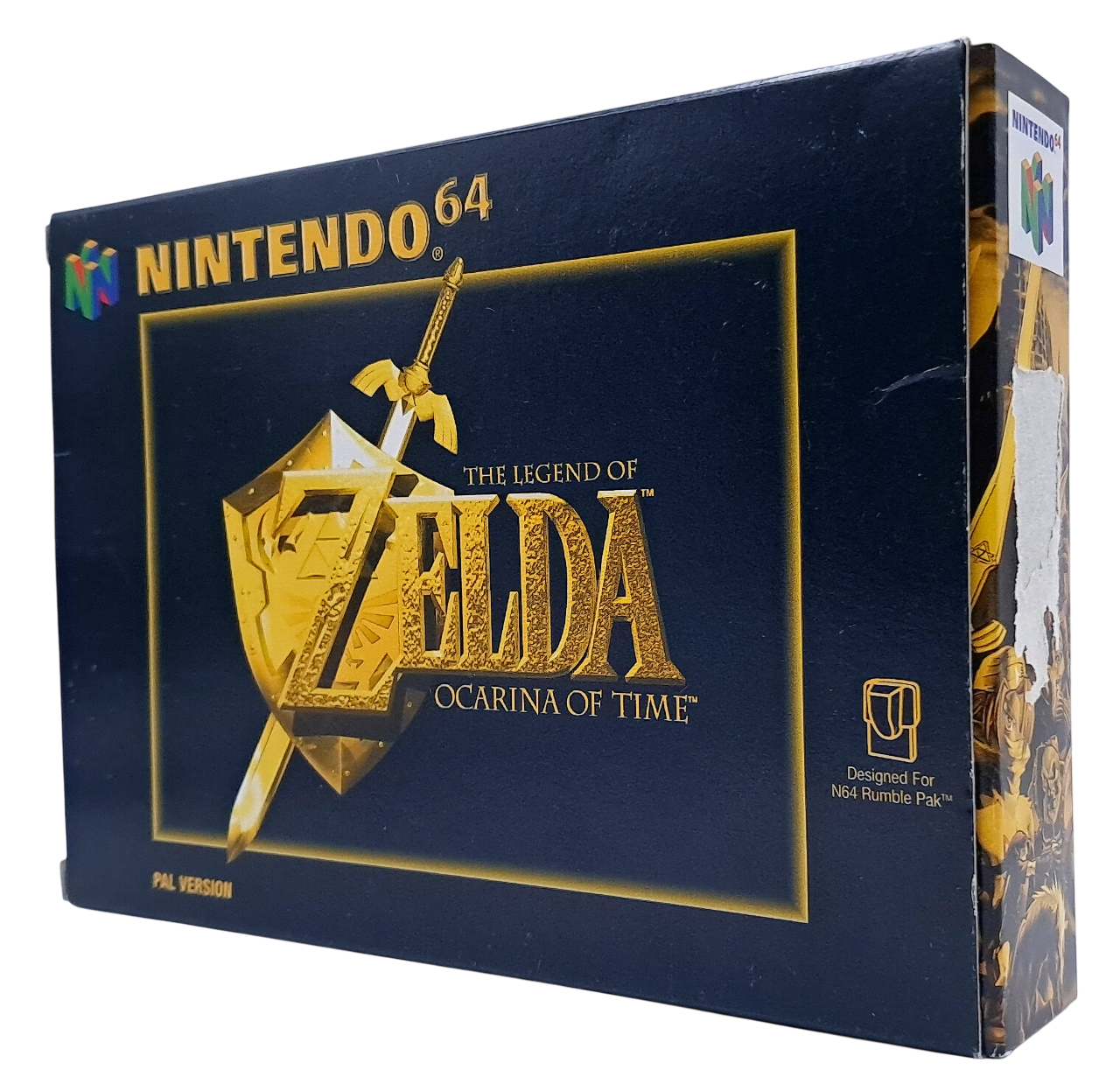 The legend of zelda: Ocarina of time Komplett i eske (CIB) - Nintendo 64 spill (N64) Eksemplar 2