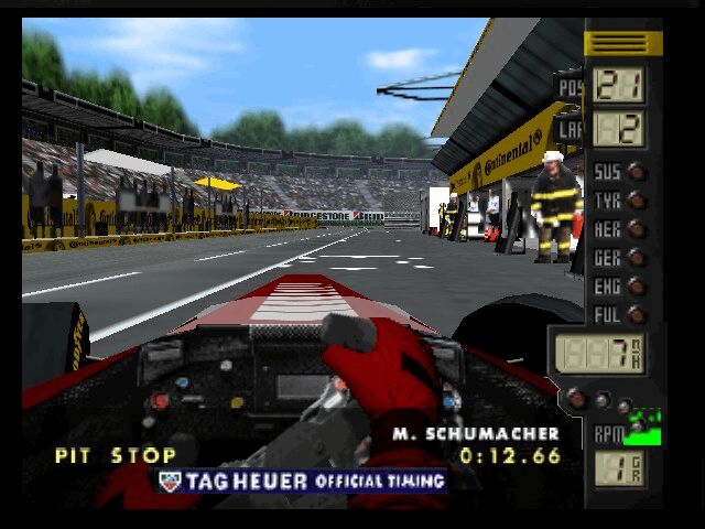 F1 world grand prix - Komplett i eske (CIB) - Nintendo 64 spill (N64)