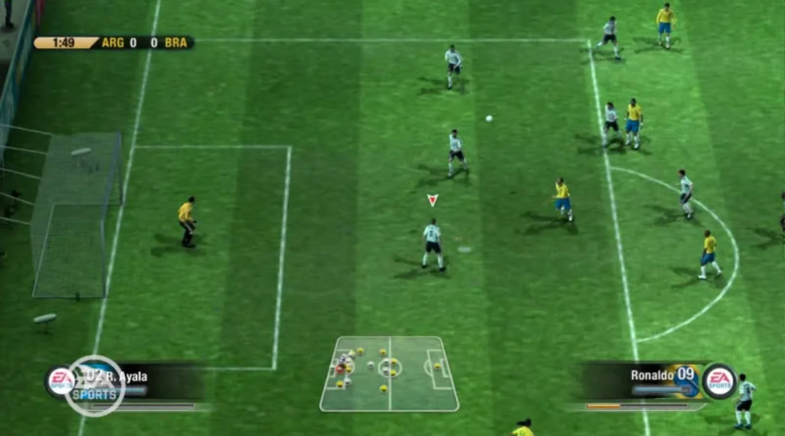 Gameplay-bilde fra FIFA World Cup Germany 2006 – Xbox 360 spill