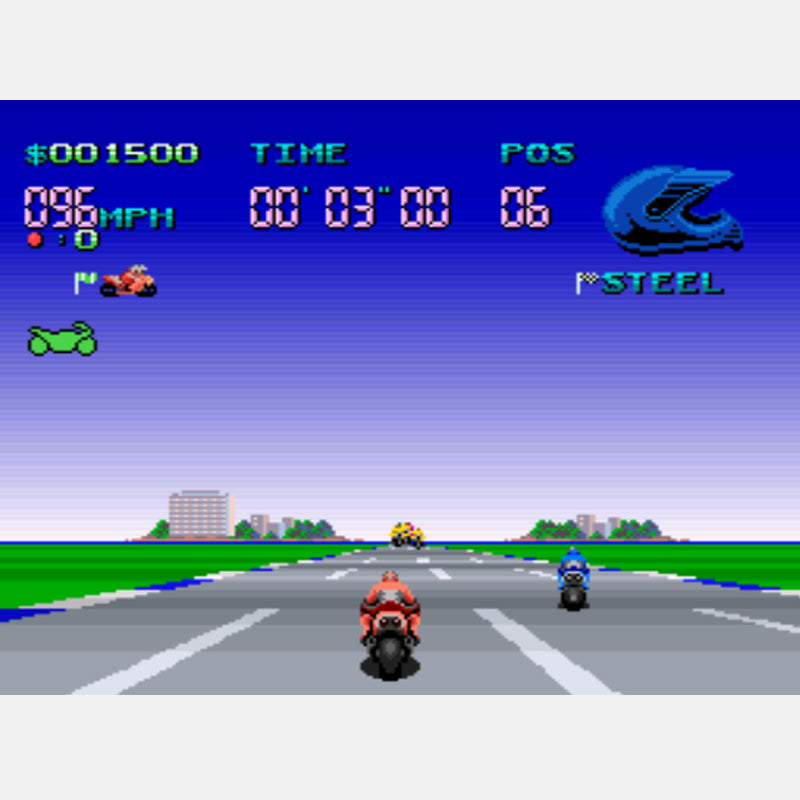 Full Throttle - All-american racing - Super nintendo spill (snes)