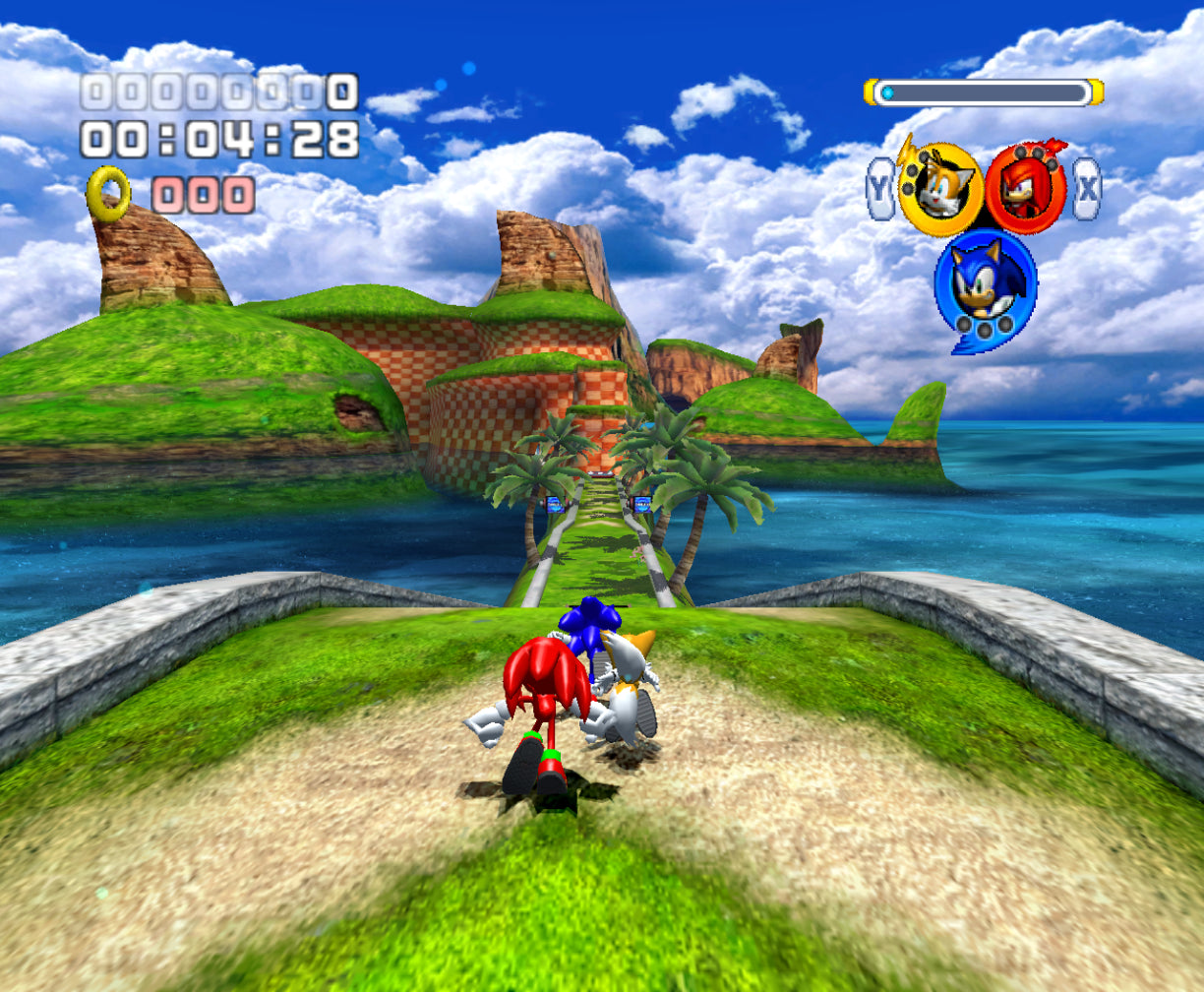 Sonic Heroes - Xbox original spill