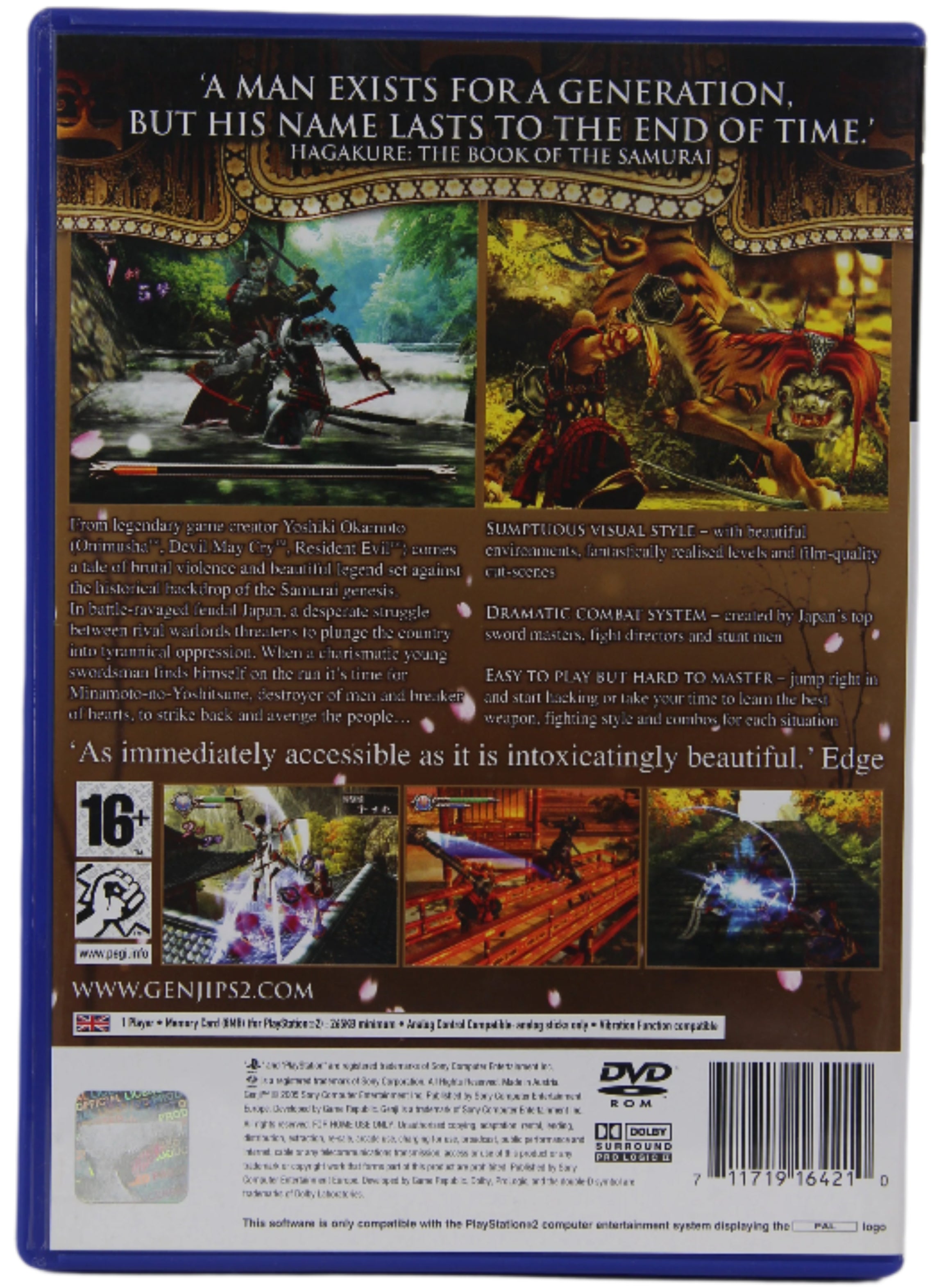 Bilde av Genji Playstation 2 Spill Ps2