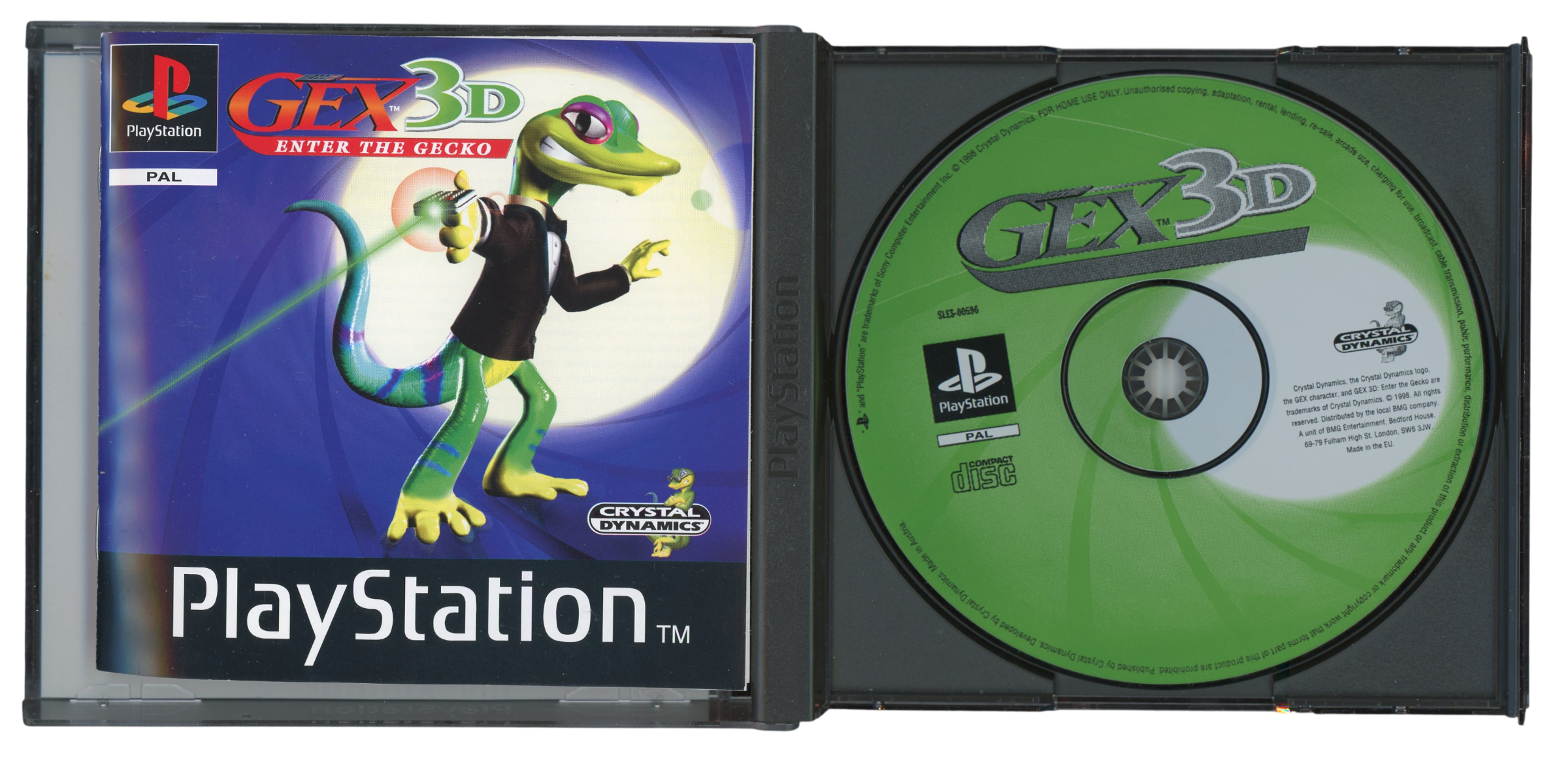 Gex 3D - Enter the gecko - Playstation 1 spill (PS1)