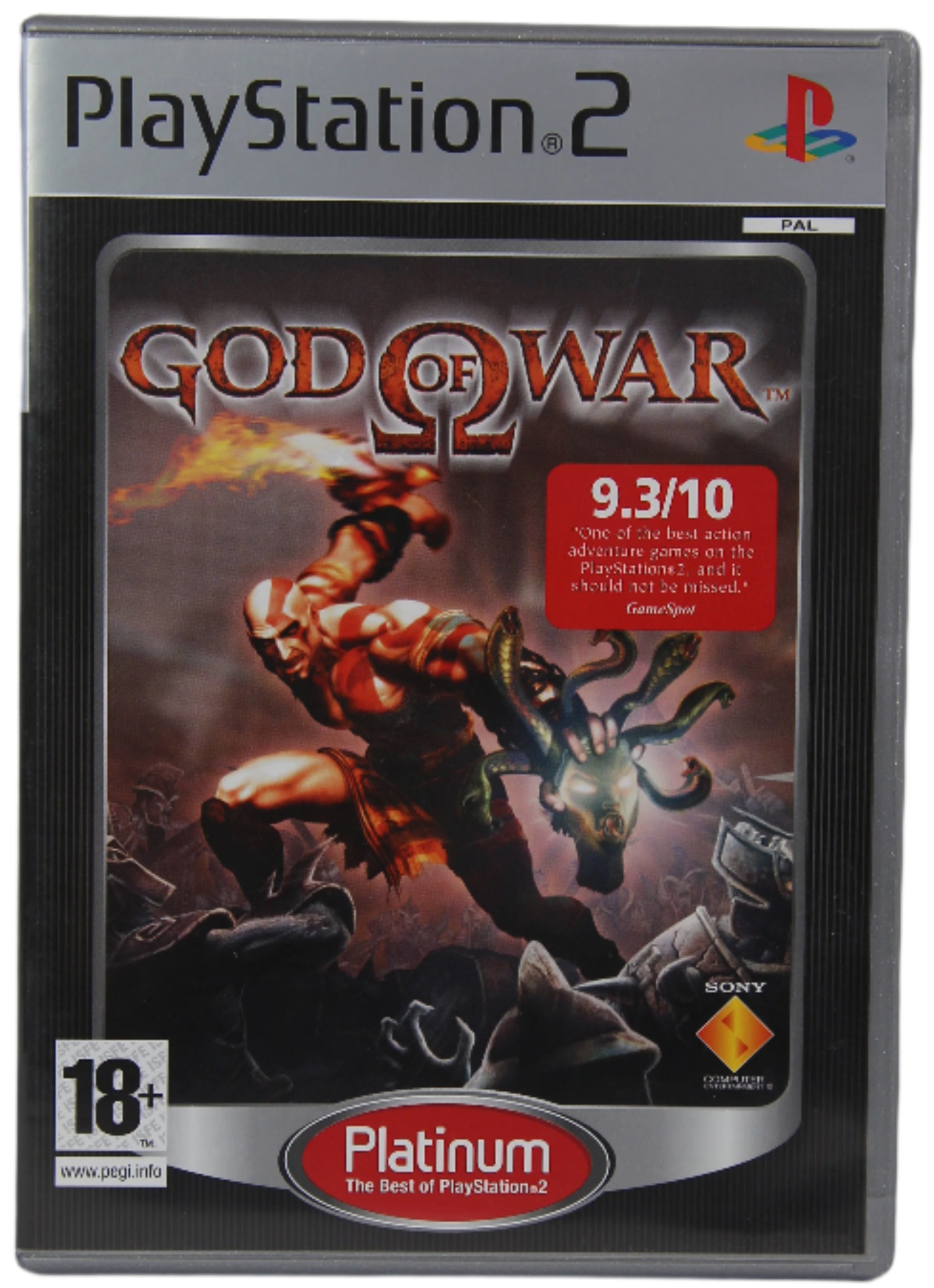 Bilde av God of war (platinum)- Playstation 2 spill (PS2)