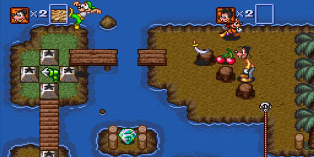 Disney's goof troop (UKV) - Super nintendo entertainment system spill (SNES)