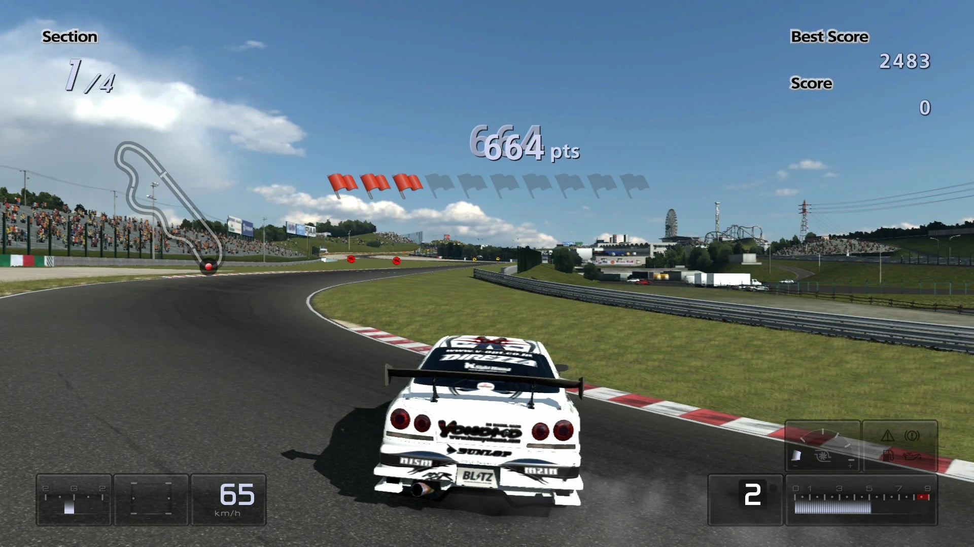 Gameplay-bilde fra Gran turismo 5 - Prologue - Playstation 3 spill (ps3)