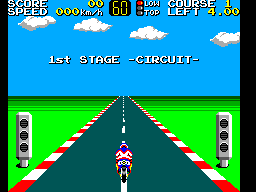 Hang-on (komplett i eske) - Sega master system spill