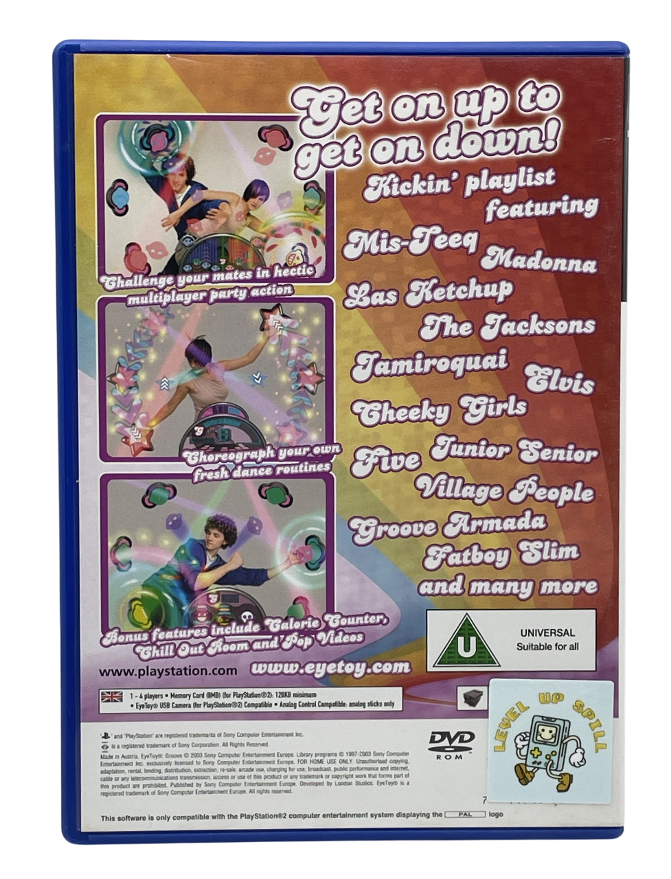 EyeToy Groove - Playstation 2 spill (PS2)