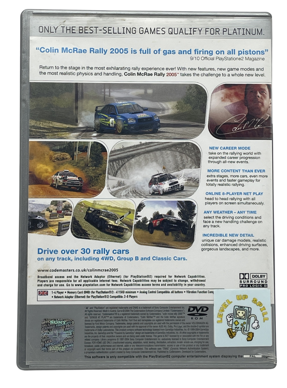 Colin Mcrae Rally 2005 - Playstation 2 spill (PS2) (Platinum)