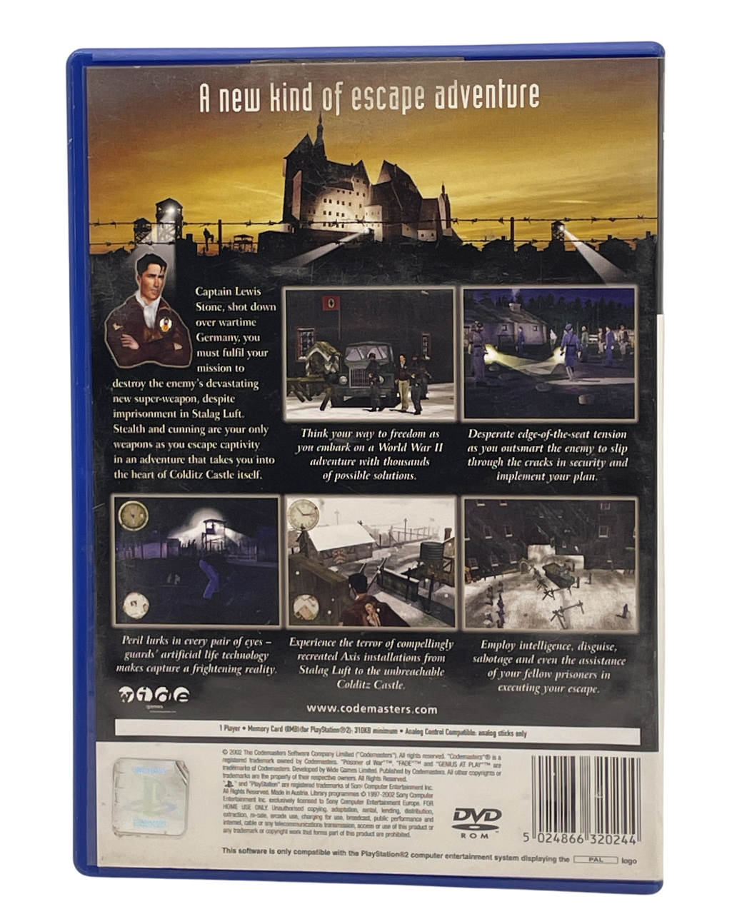 Prisoner of War - Playstation 2 spill (PS2)