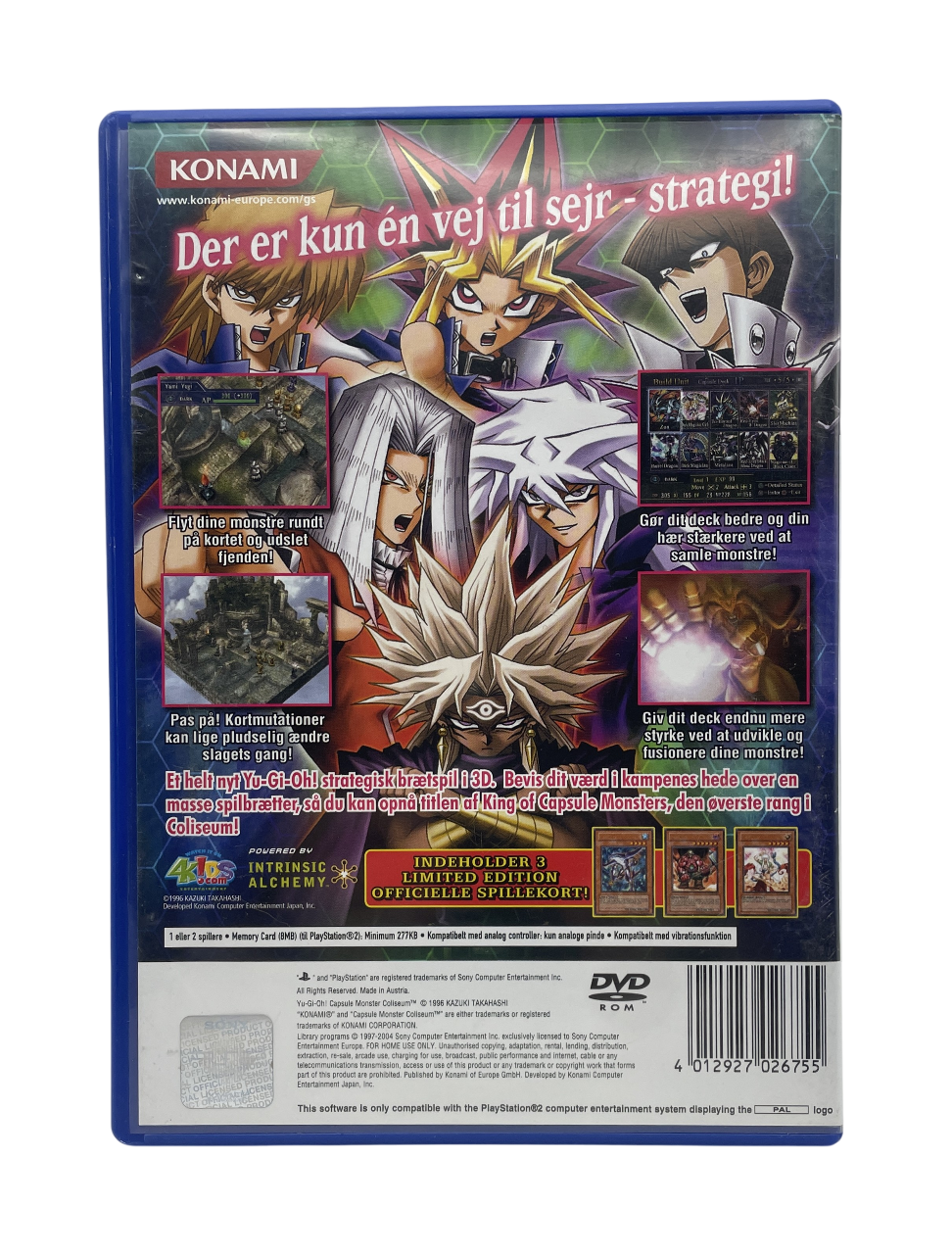 Yu-Gi-Oh!: Capsule Monster Coliseum - Playstation 2 spill (PS2)