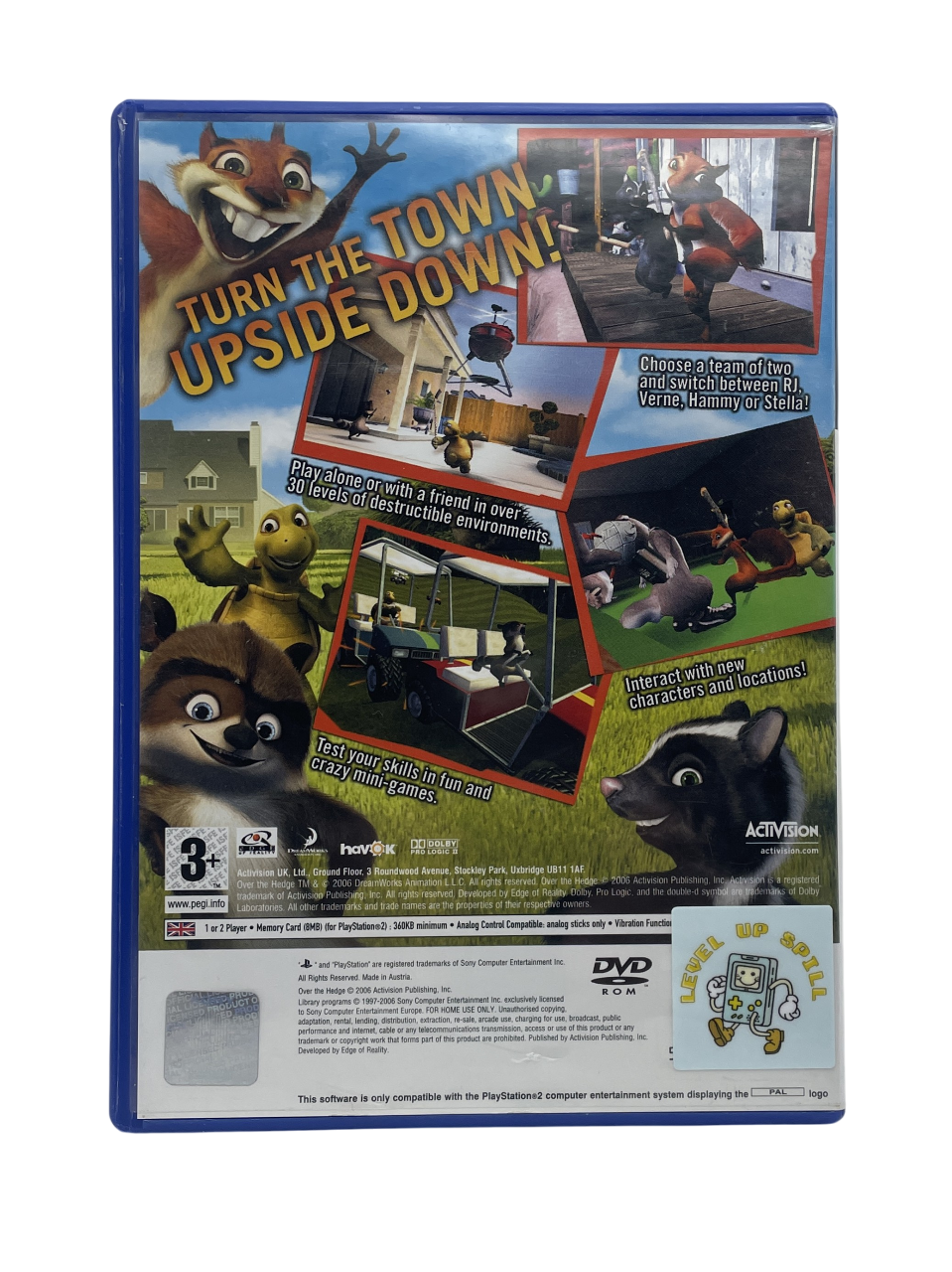 Over the Hedge - Playstation 2 spill (PS2)