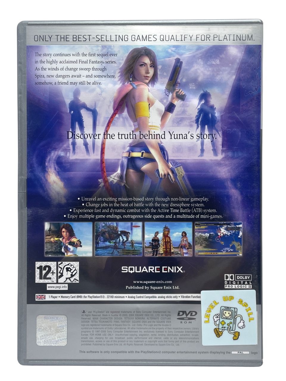 Final Fantasy X-2 - Playstation 2 spill (PS2) (Platinum)