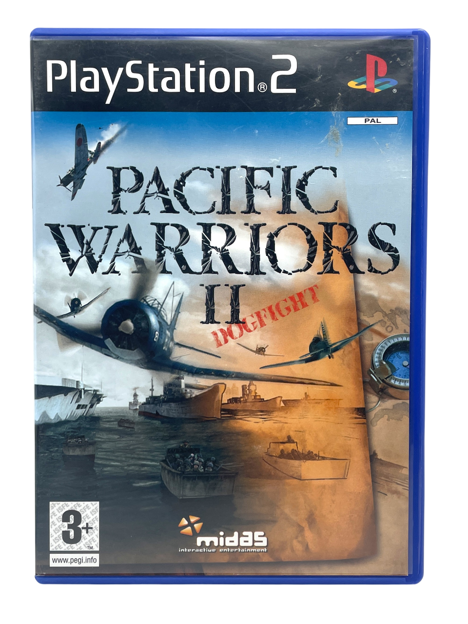 Pacific Warriors II / 2: Dogfight! - Playstation 2 spill (PS2)