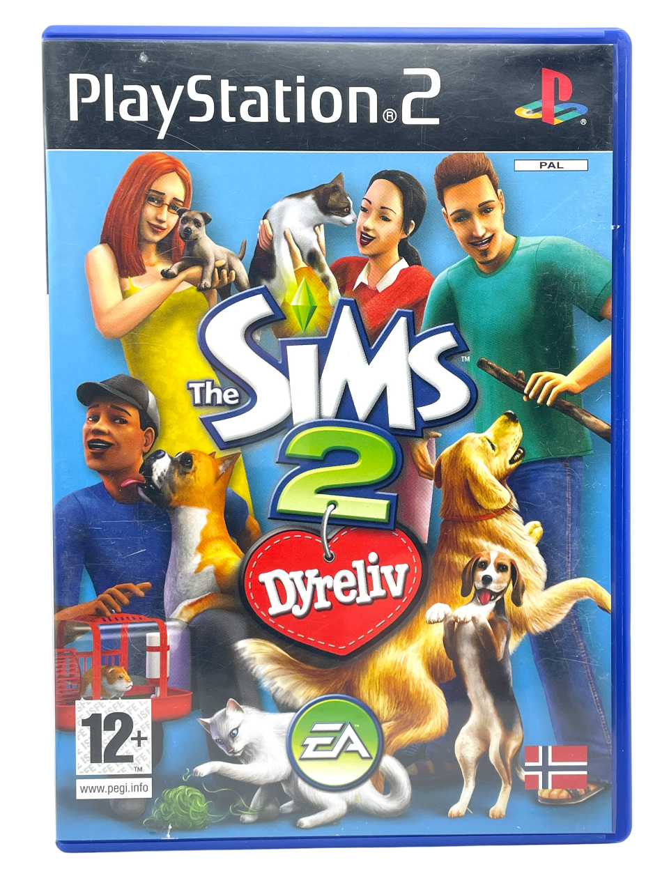 The Sims 2 Dyreliv / pets - Playstation 2 spill (PS2)