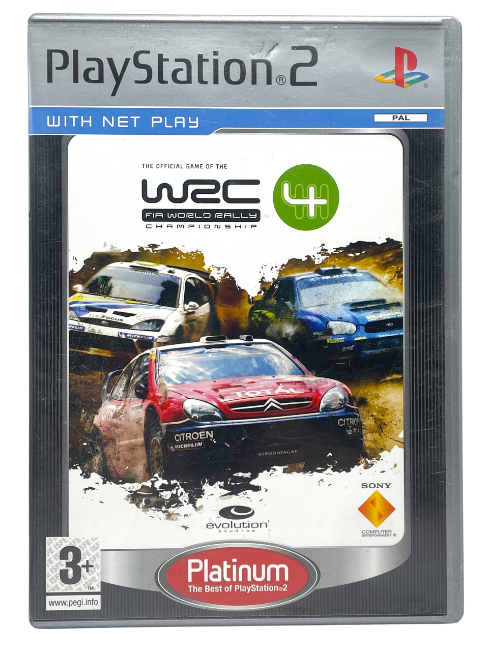 WRC 4: FIA World Rally Championship (platinum) - Playstation 2 spill (PS2)