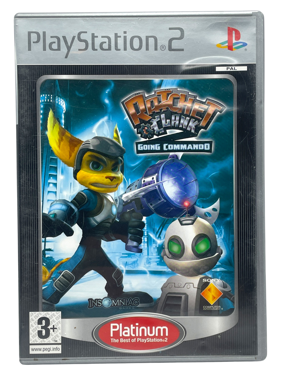 Ratchet & Clank: Going Commando - Playstation 2 spill (PS2) (Platinum)