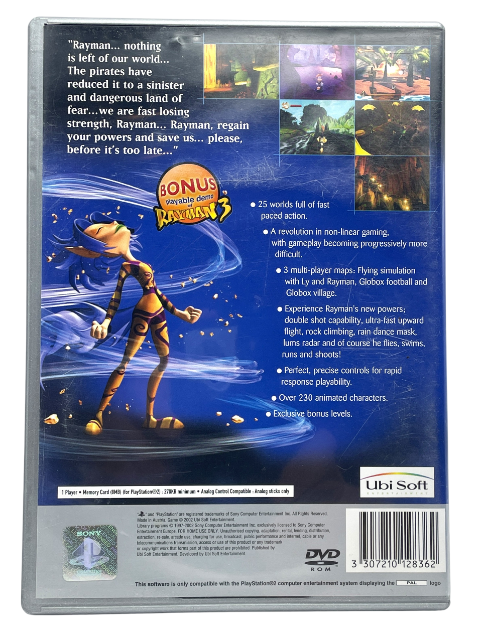 Rayman Revolution - Playstation 2 spill (PS2) (Platinum)