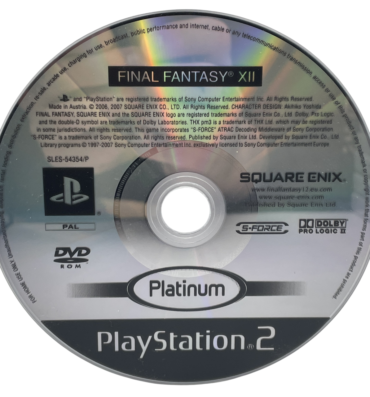 Final Fantasy XII - Playstation 2 spill (PS2) (Platinum)
