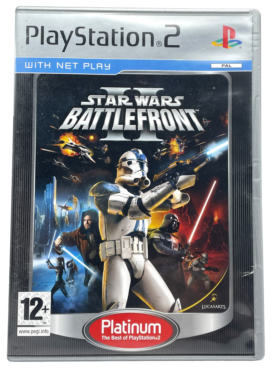 Star Wars Battlefront II - Playstation 2 spill (PS2) (Platinum)