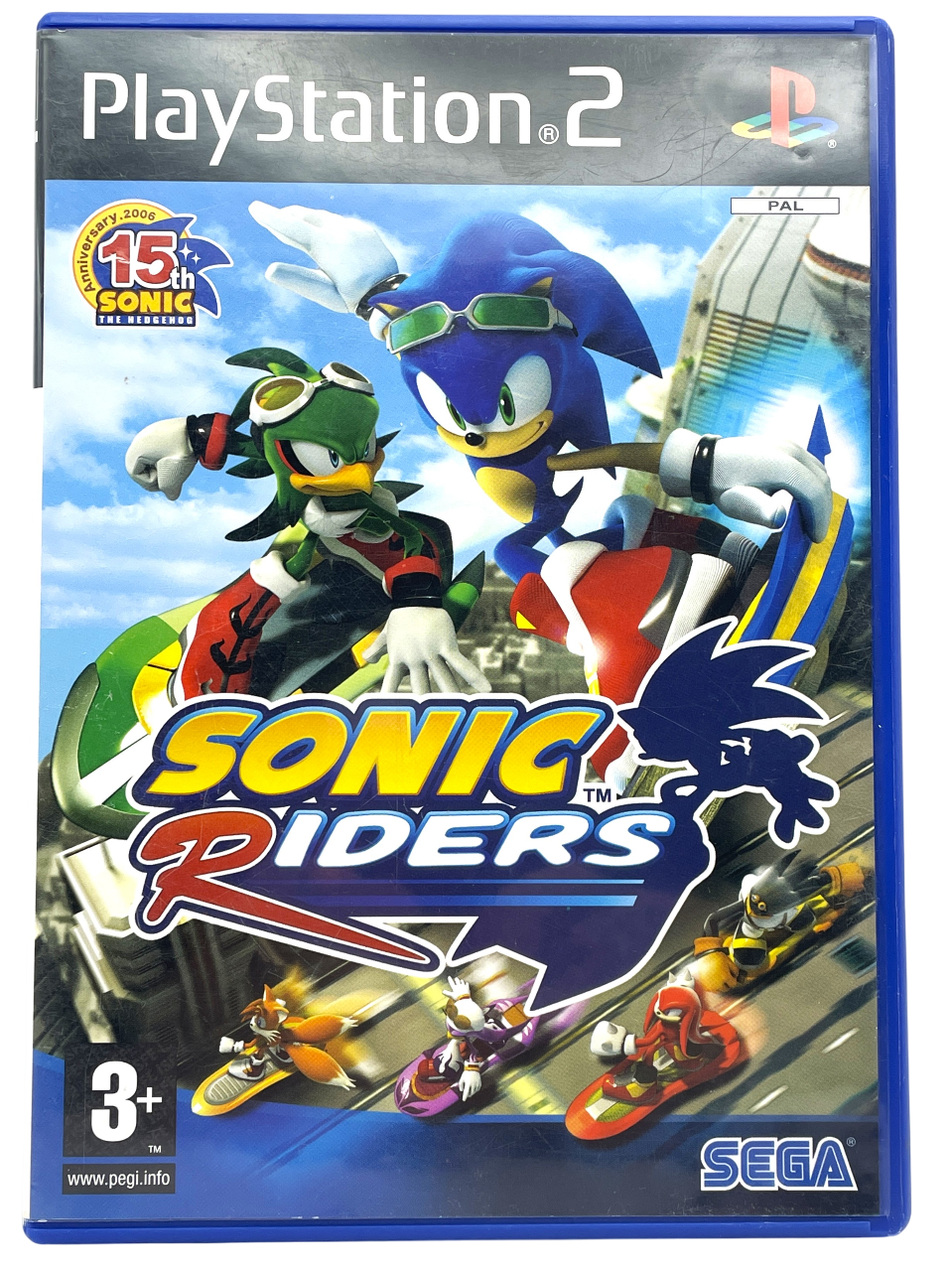 Sonic Riders - Playstation 2 spill (PS2)
