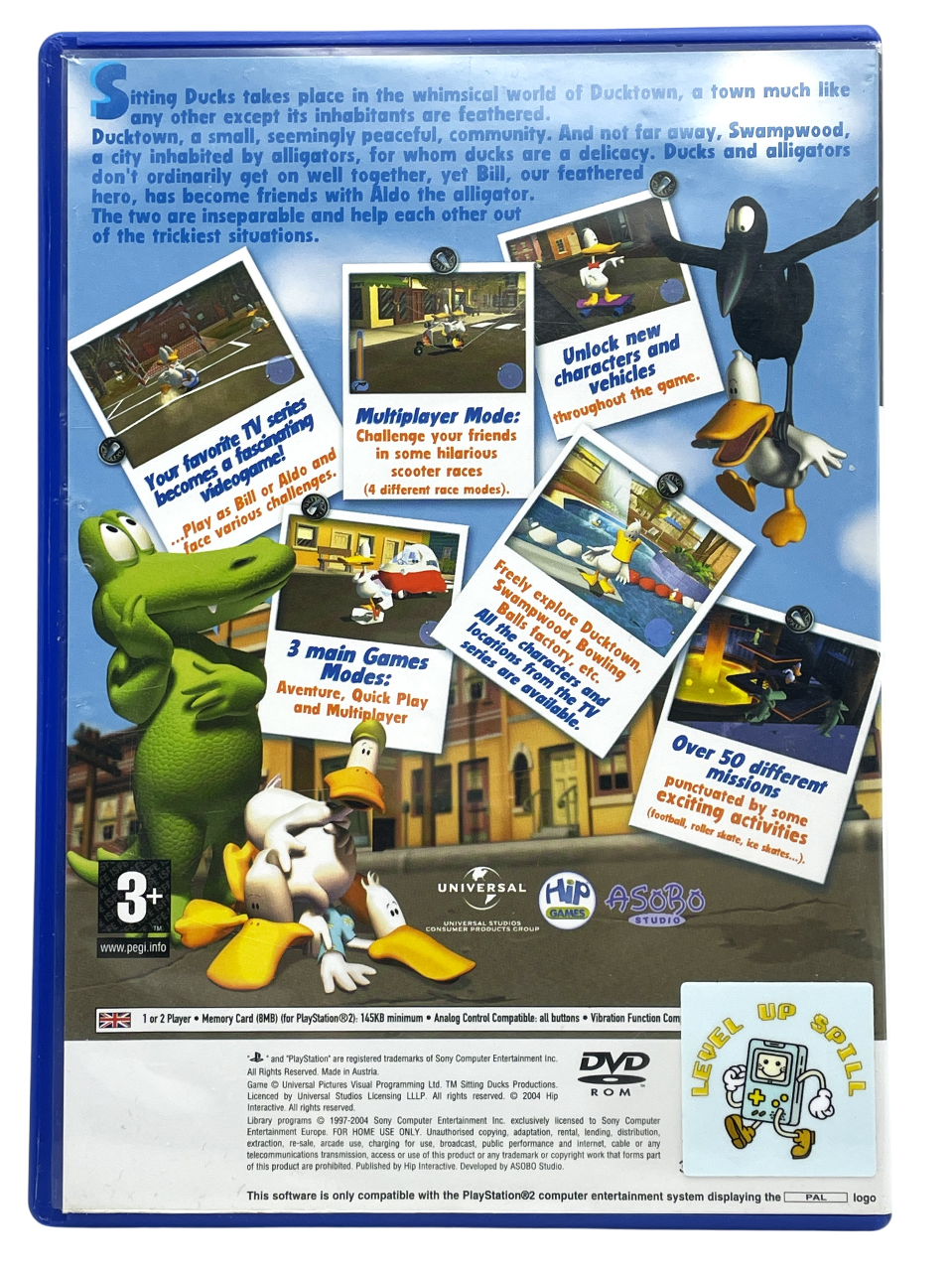 Sitting Ducks - Playstation 2 spill (PS2)
