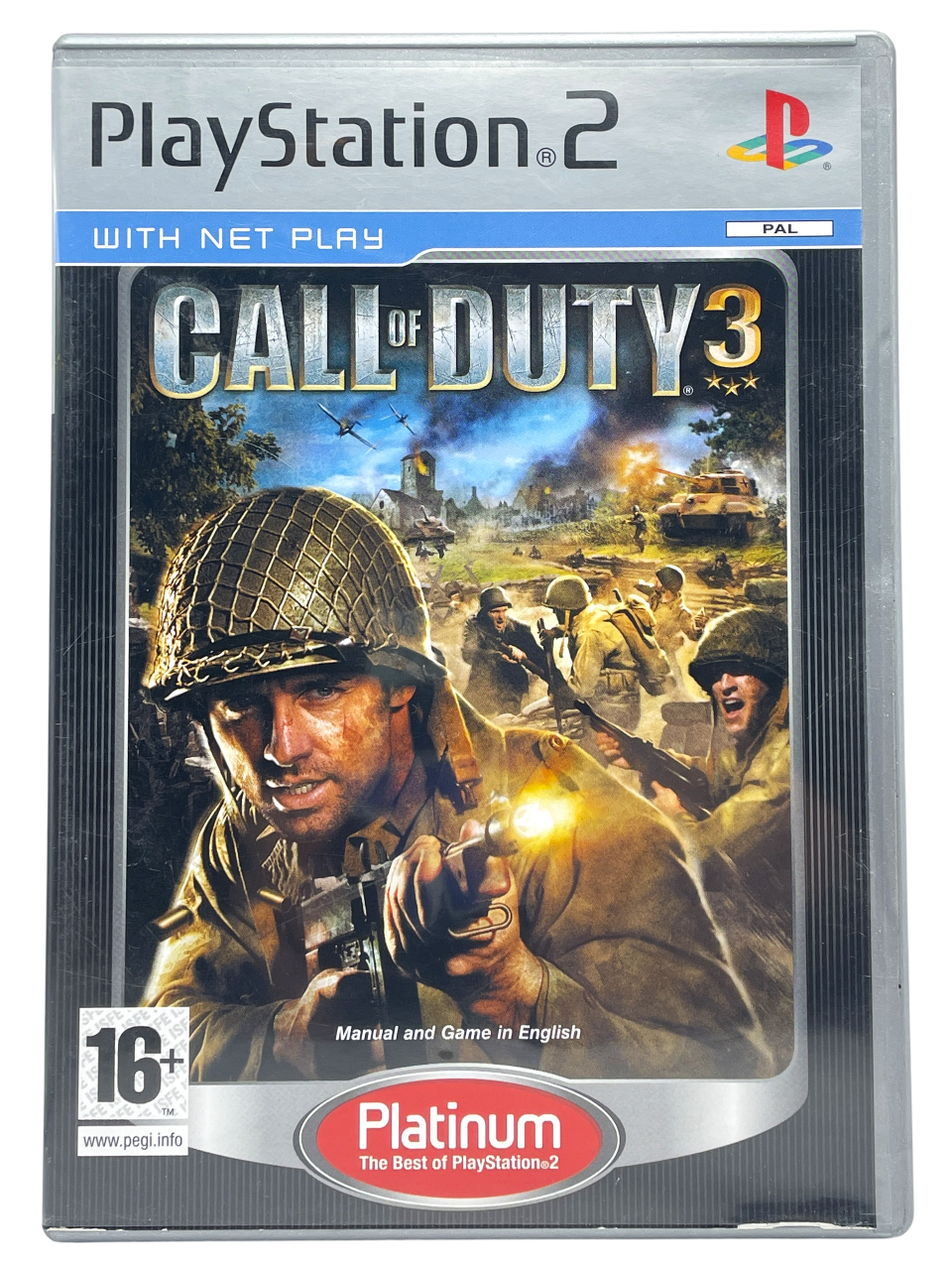 Call of Duty 3 - Playstation 2 spill (PS2)