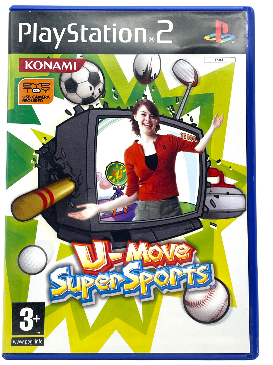 U-Move Super Sports - Playstation 2 spill (PS2)