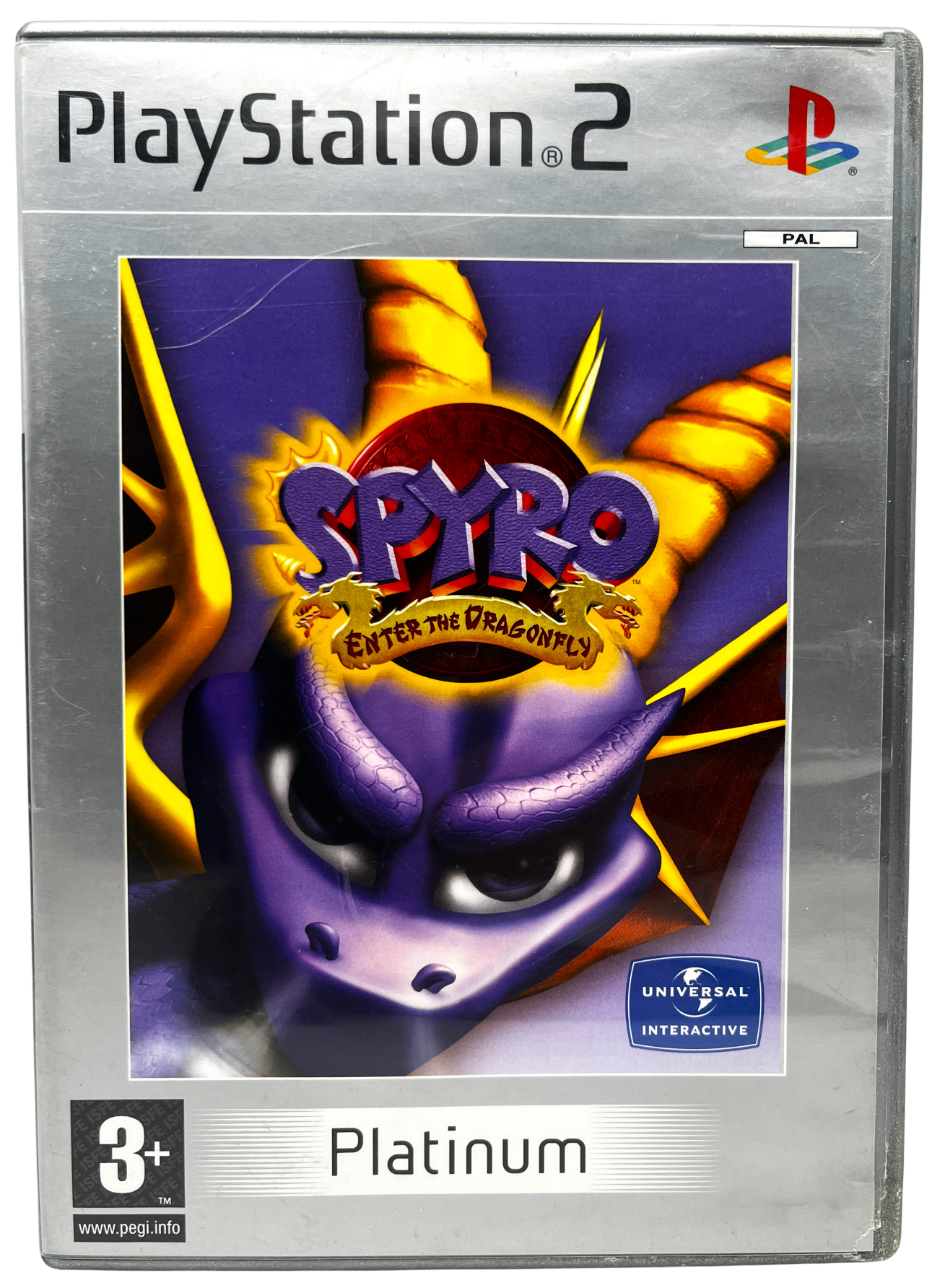 Spyro: Enter the Dragonfly - Playstation 2 spill (PS2) (platinum)