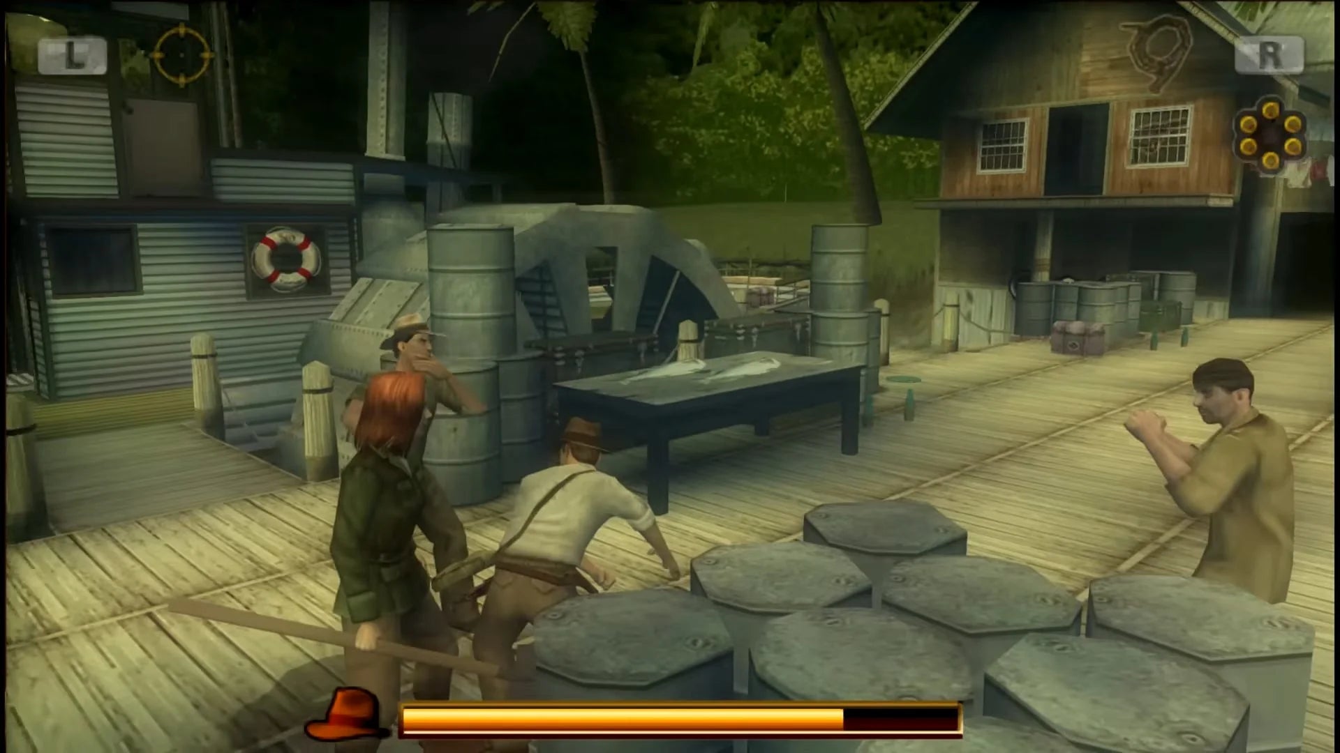 Indiana jones and the staff of kings - Playstation 2 spill (PS2)