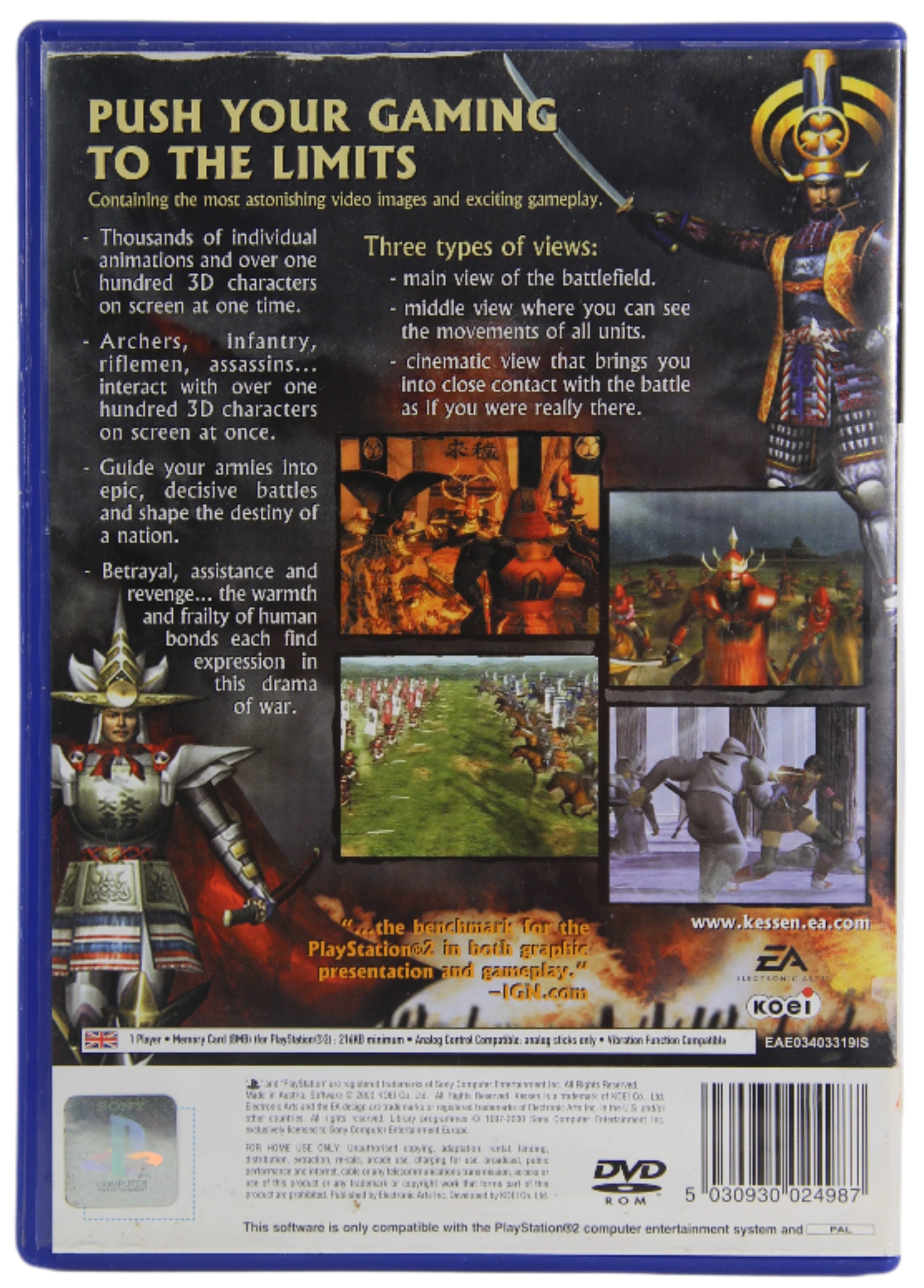 Bilde av Kessen Playstation 2 Spill Ps2