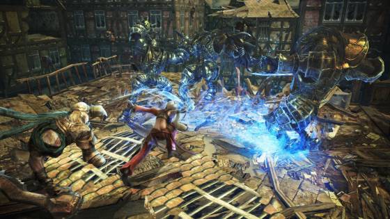 Gameplay-bilde fra Knights Contract – Xbox 360 spill