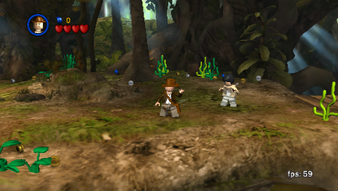 Gameplay-bilde fra Lego indiana jones - The original adventures - Playstation portable spill (PSP)