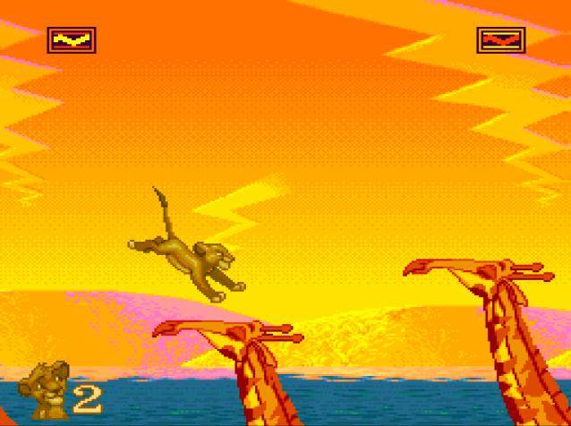 The lion king - Sega genesis spill