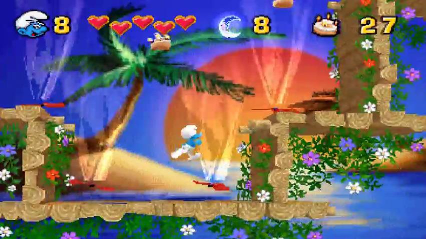 The smurfs - Playstation 1 spill (PS1)