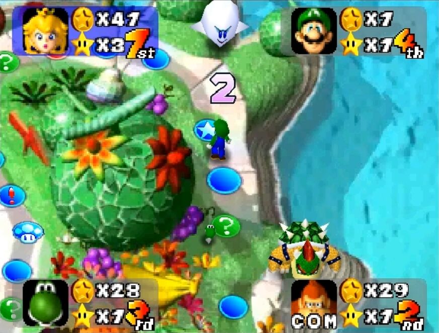 Mario party (kun kassett) - Nintendo 64 spill (n64)