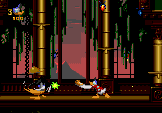 Donald in Maui Mallard - Sega mega drive spill