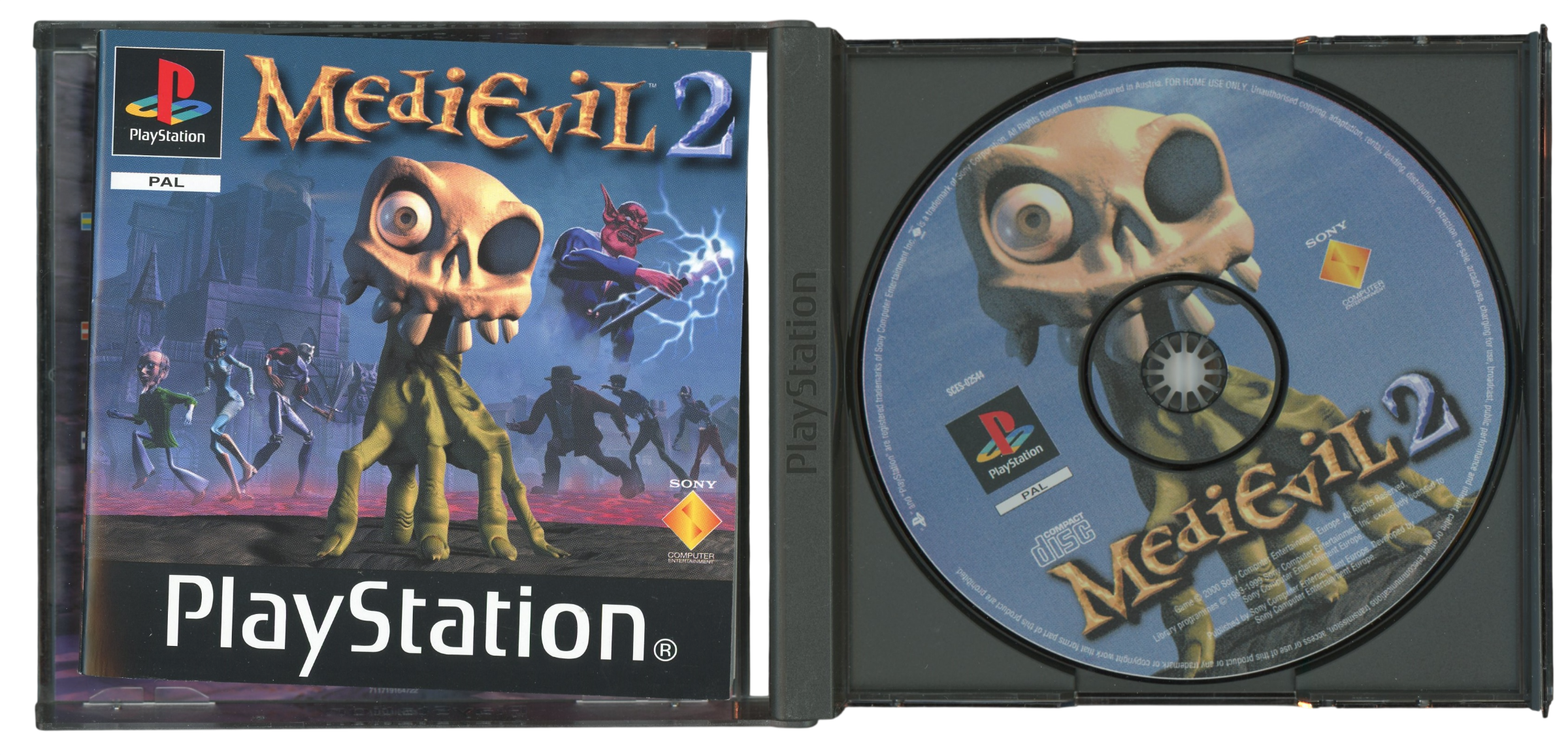 Medievil 2 - Playstation 1 spill (PS1)