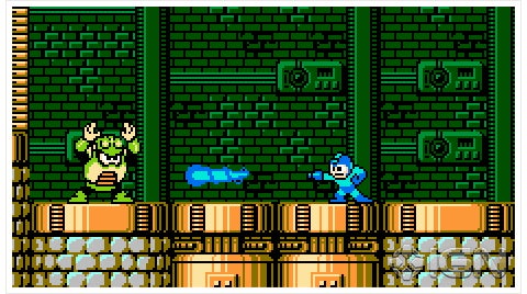 Mega man 4 (SCN) (i eske) - Nintendo entertainment system / NES spill