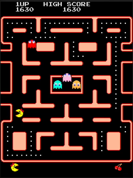 Ms. Pac-man (Tengen / USA) - Nintendo entertainment system / NES spill