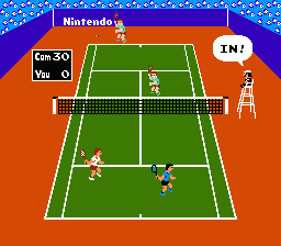 Tennis (PAL) - Nintendo entertainment system / NES spill